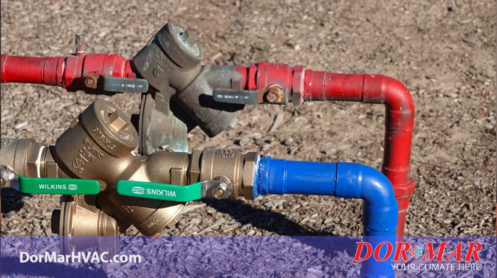 Dor-Mar backflow prevention device